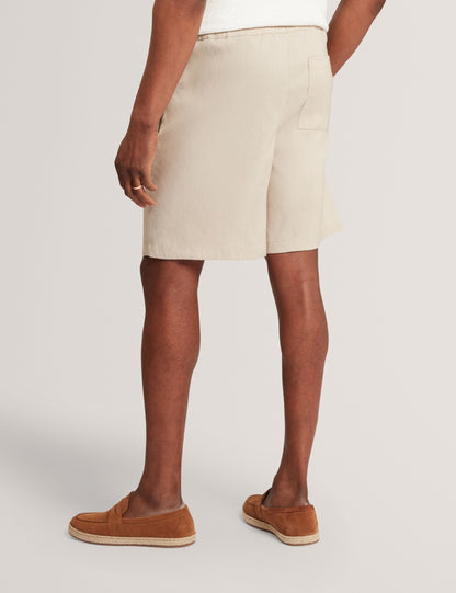 Ted Baker Culves Relaxed Linen Blend Elasticated Shorts