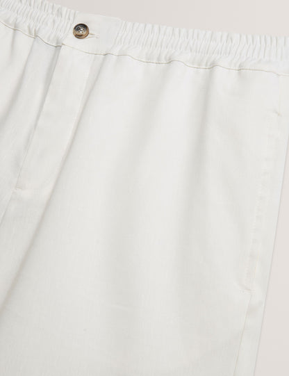 Ted Baker Culves Relaxed Linen Blend Elasticated Shorts