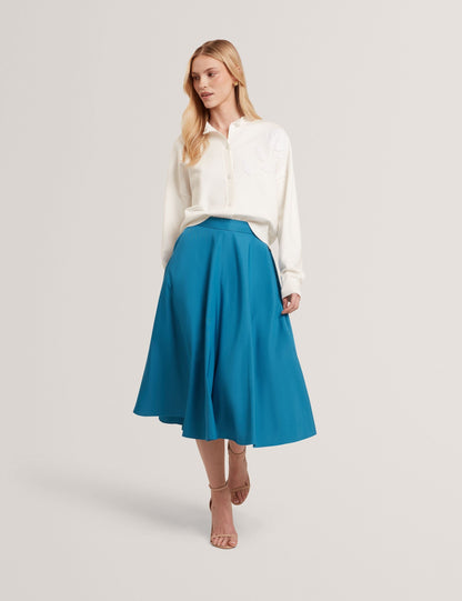 Ted Baker Neslie Applique Rose Crew Neck Cardigan Women's