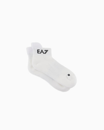 EA7 Tennis Pro cotton-blend ankle socks