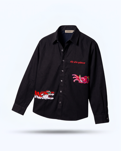 BHUJANG OVERSIZED FIT SHIRT