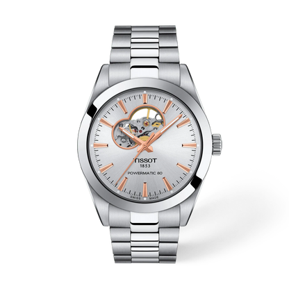 Tissot Gentleman Open Heart 40Mm T1274071103101