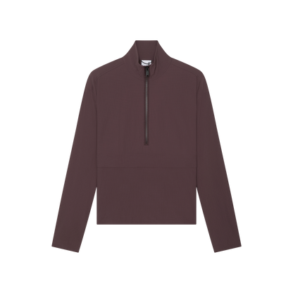 On Courtside 1/2 Zip Eaze Mulberry (Women'S)