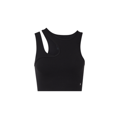 On Studio Asymmetric Crop Black (Women'S)