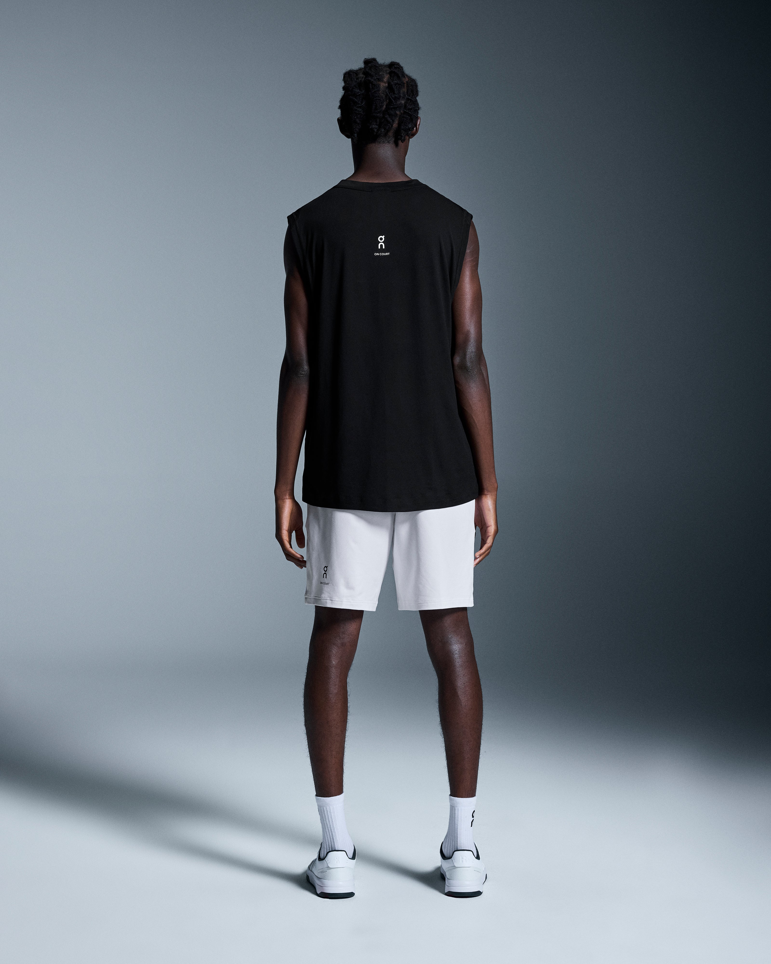 on courtside shorts White