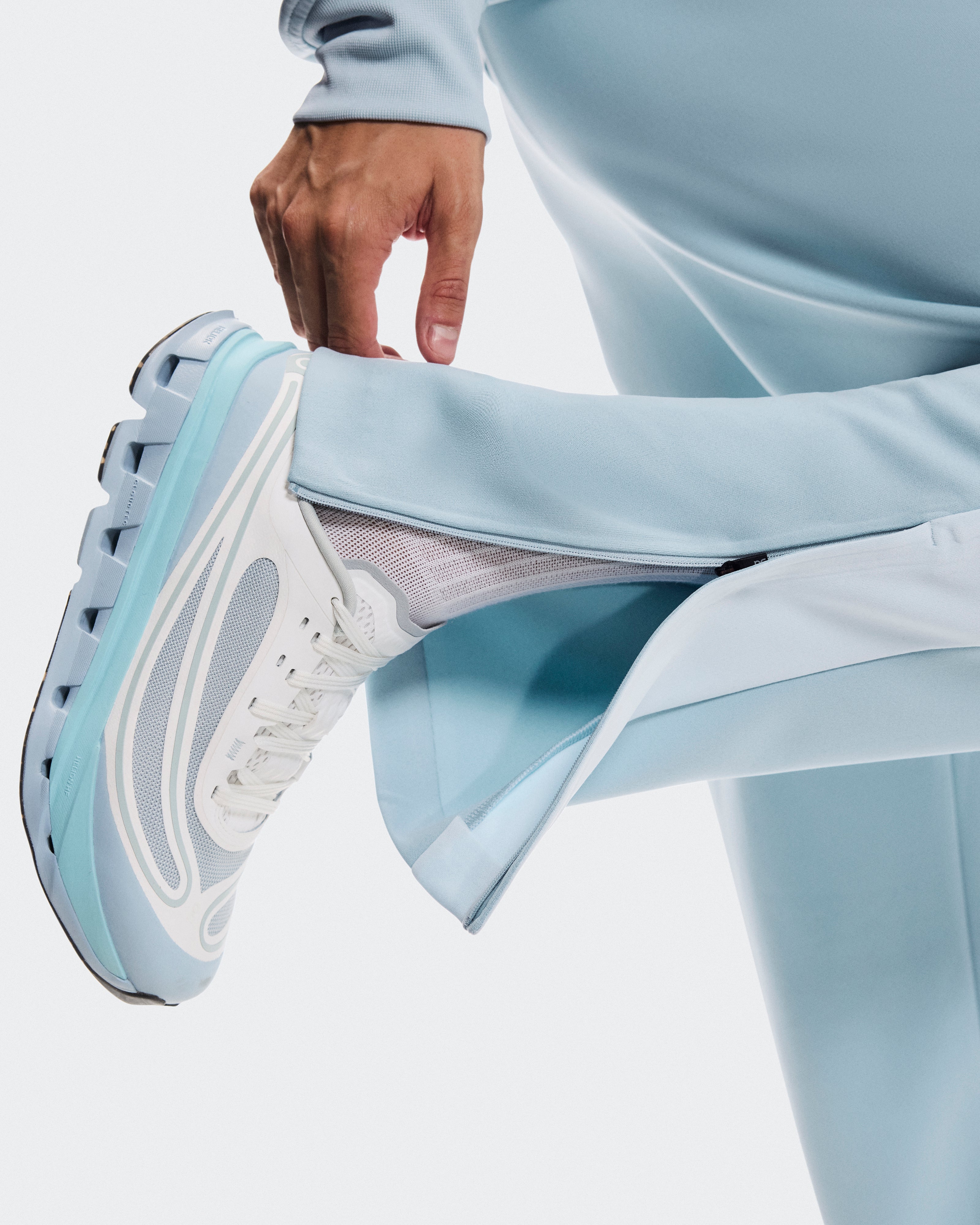 On Track Pants Ikon Cascade | Chambray