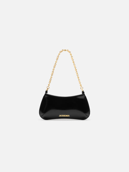 Jacquemus The Small Bisou Chaine Small Shoulder Bag Black