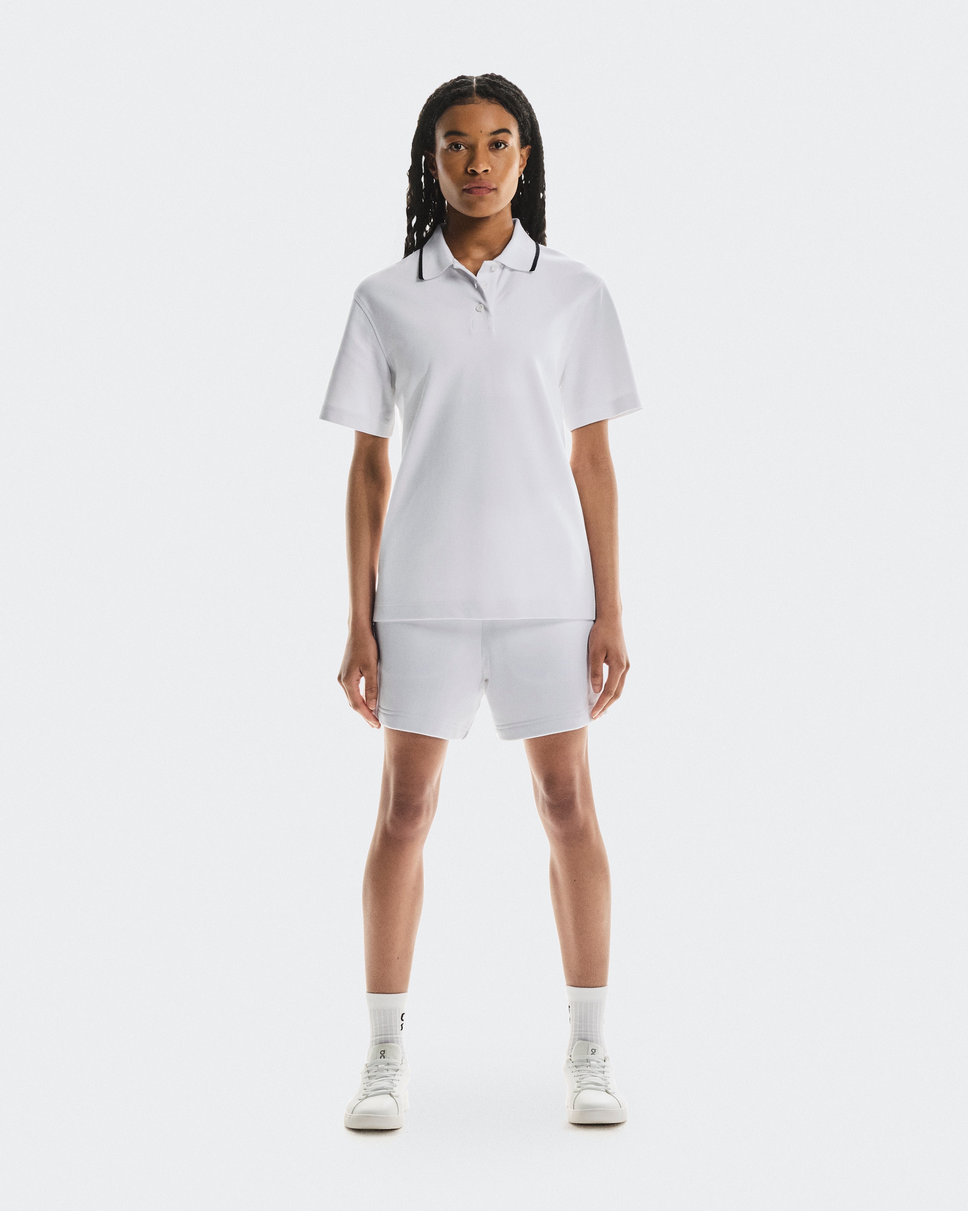 On Courtside Polo White (Women's)