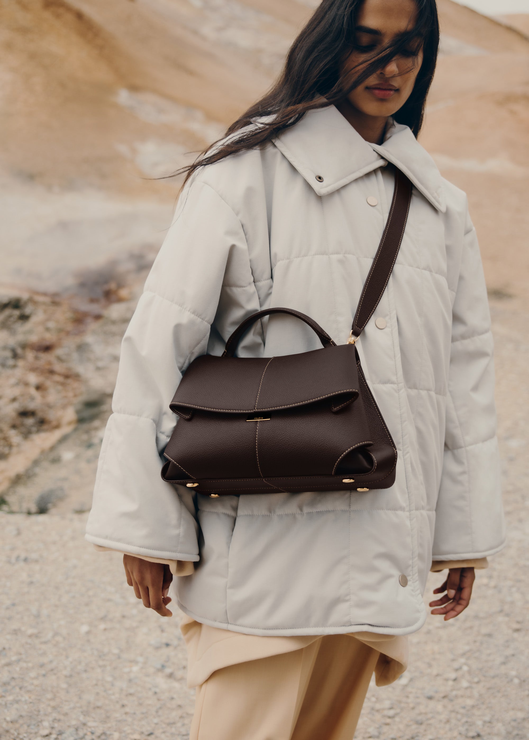 Polene Mokki Textured Ebony