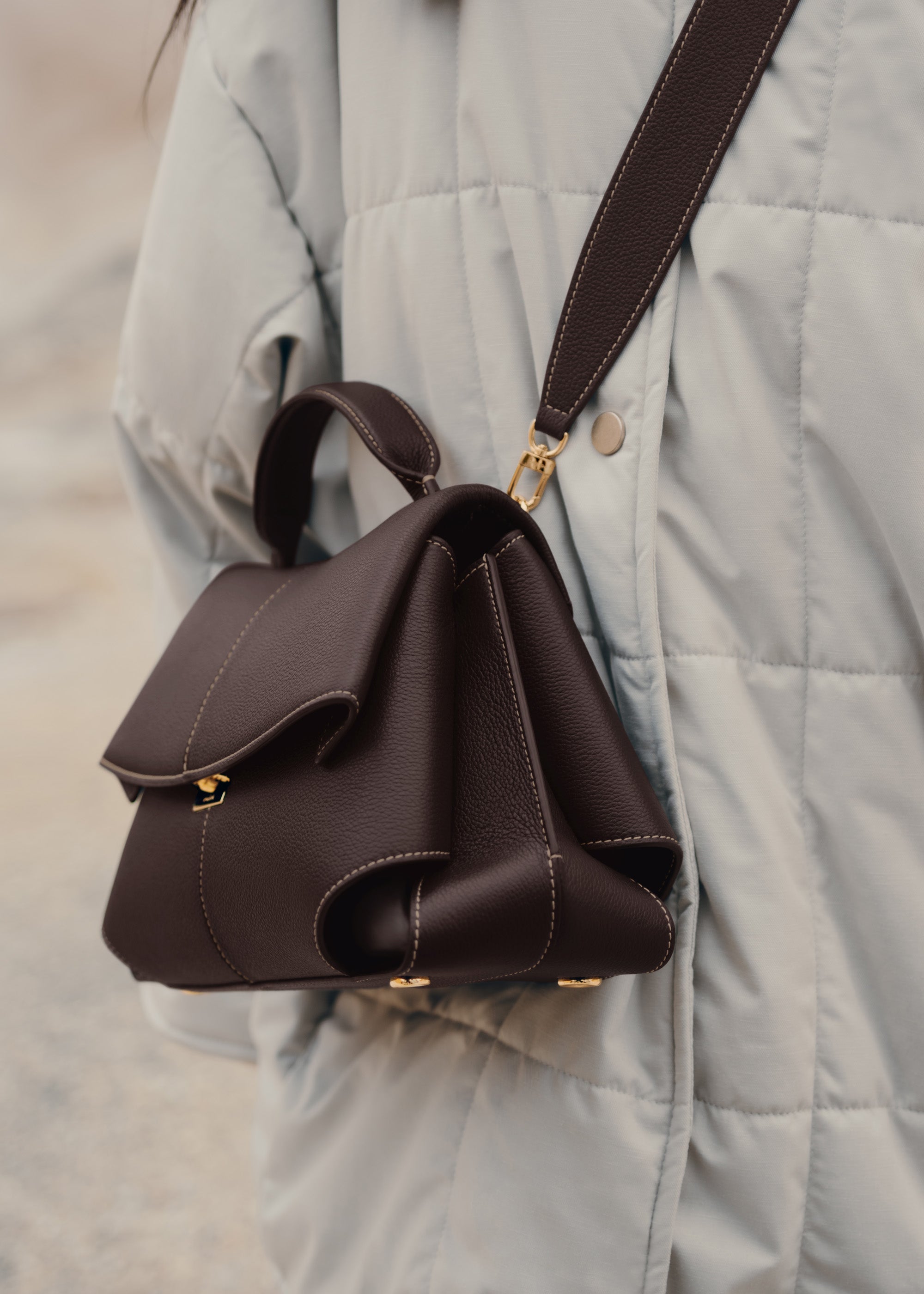 Polene Mokki Textured Ebony