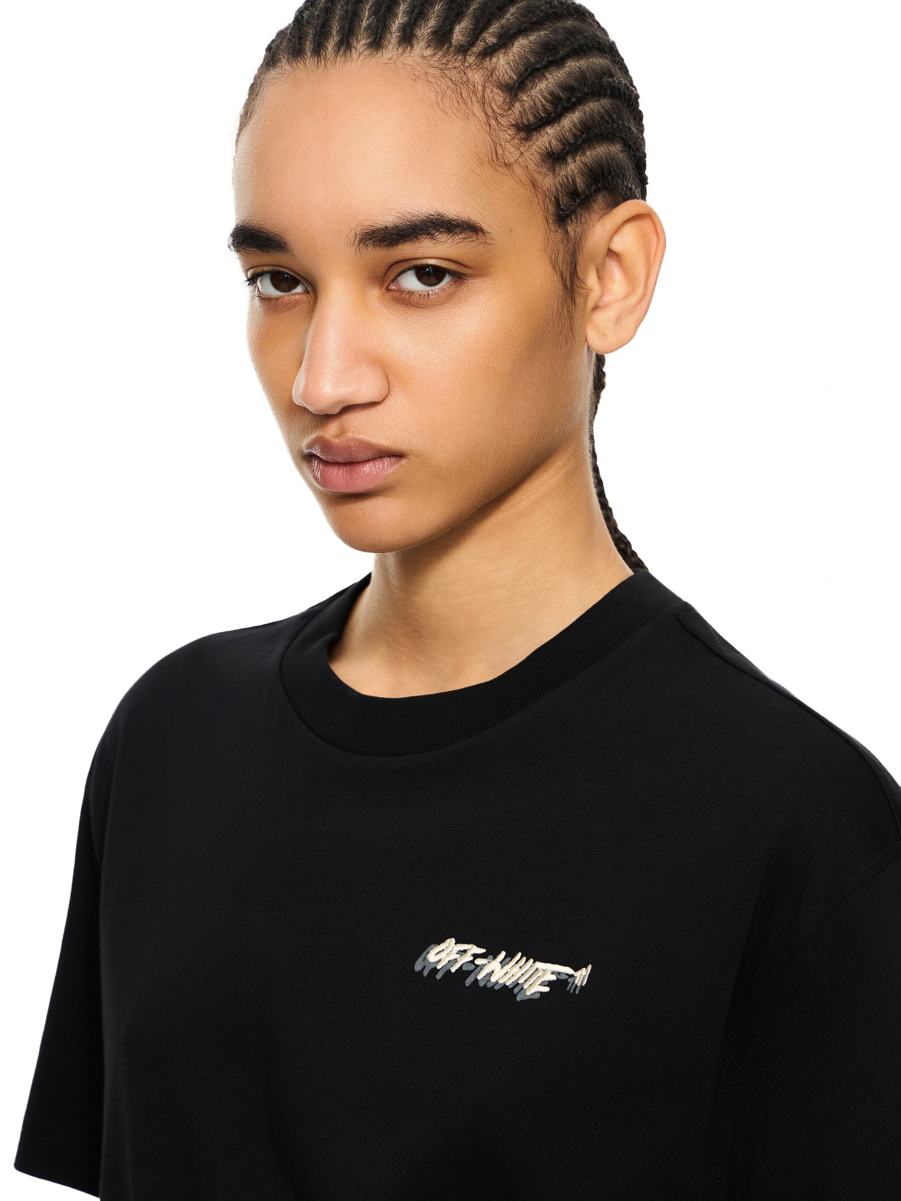 Off-White Shadow Logo Tshirt Black