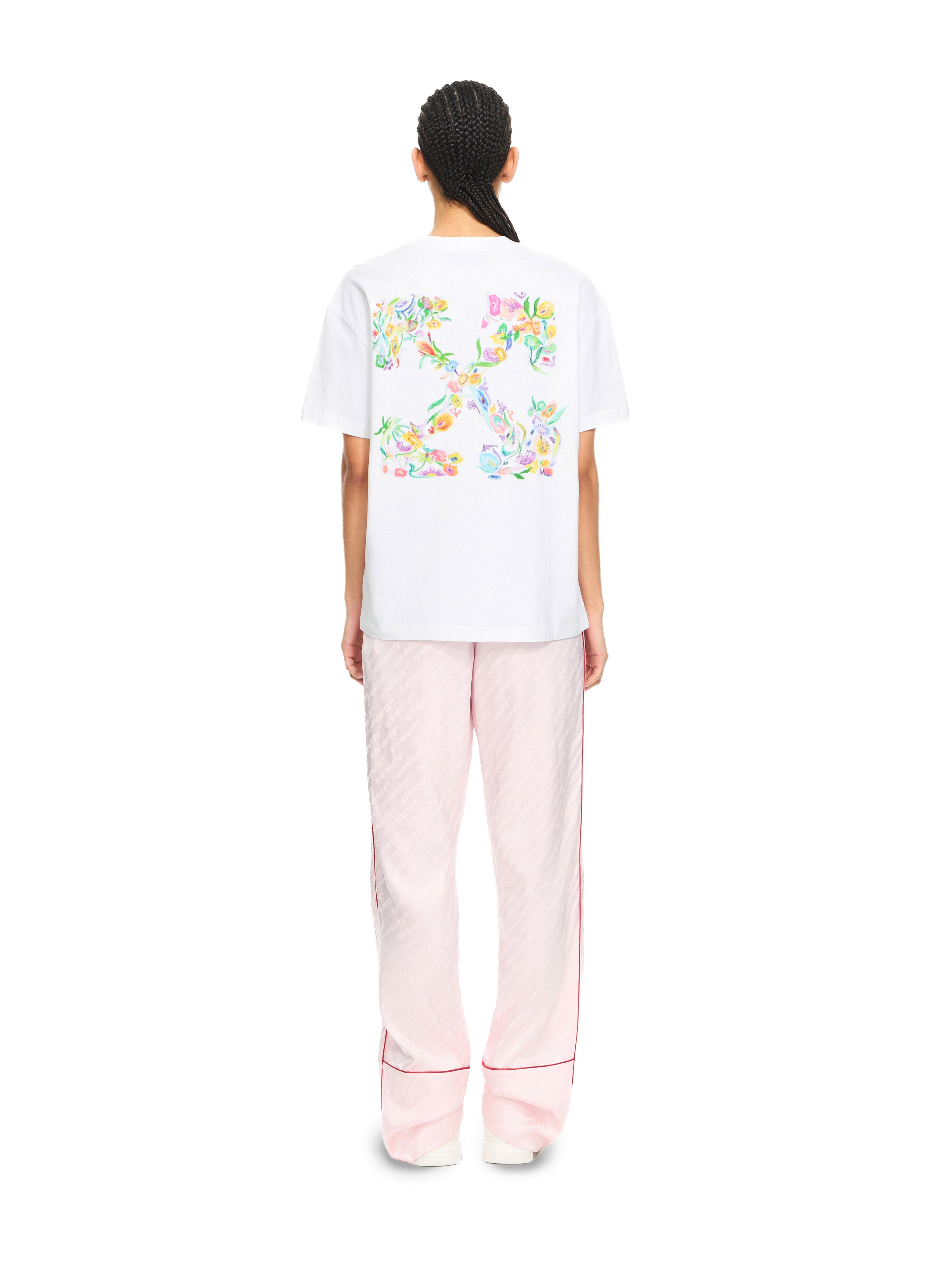 Off-White Arrow Glowing Flower Tshirt
