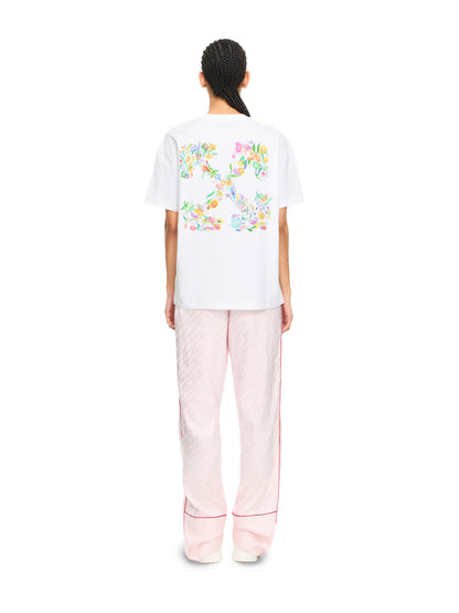 Off-White Arrow Glowing Flower Tshirt