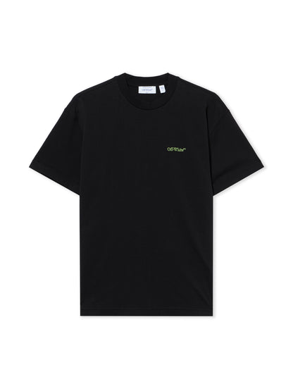 Off-White Arrow Leaves Tshirt Black