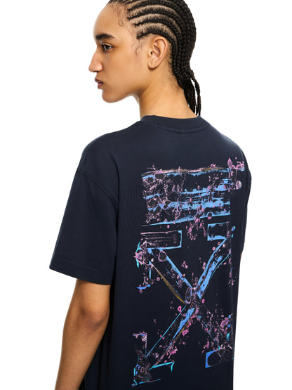 Off-White Dripped Watercolor Arrow Tshirt