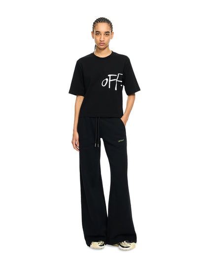 Off-White Shared Logo Boxy Tshirt Black