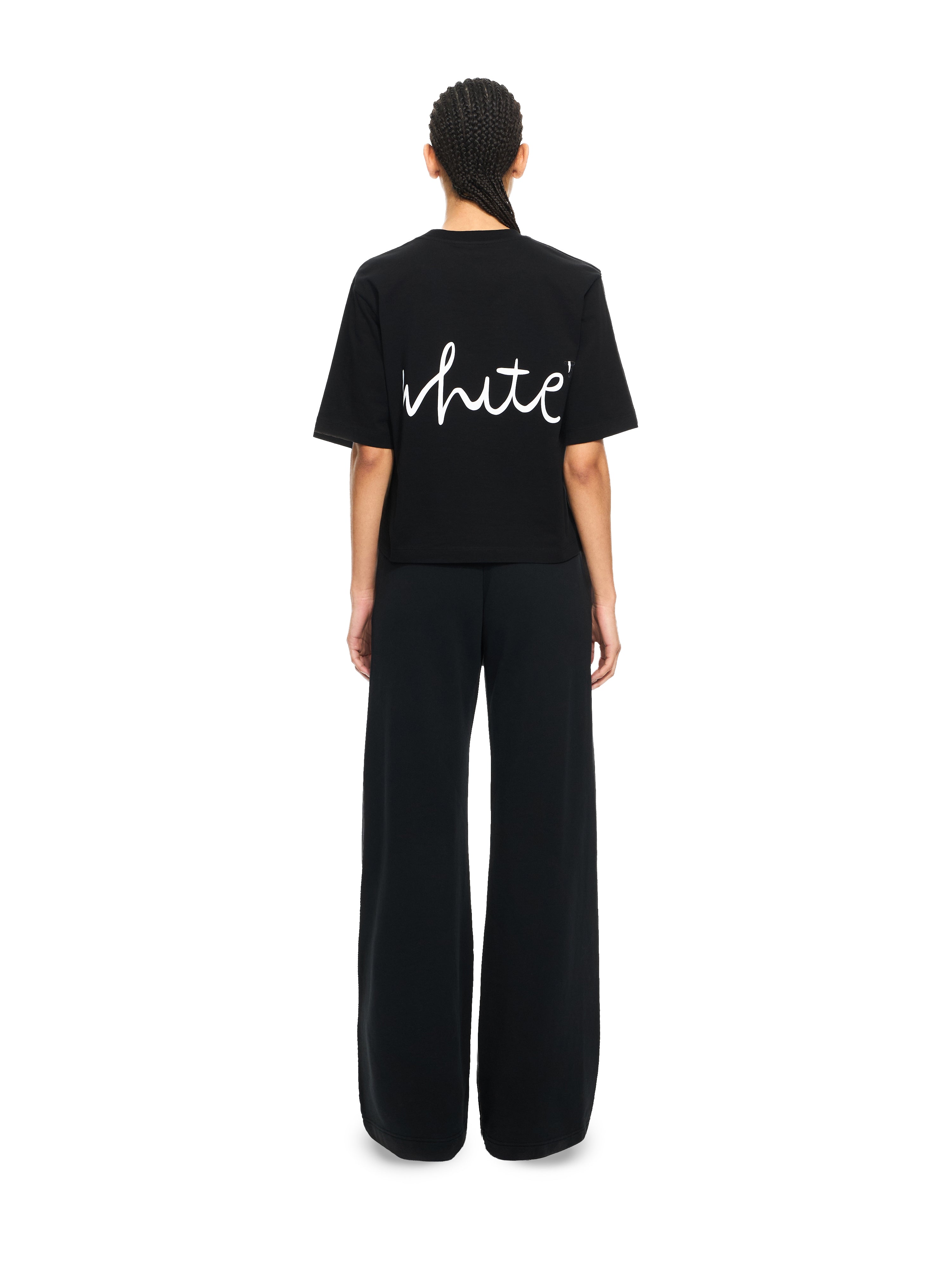 Off-White Shared Logo Boxy Tshirt Black