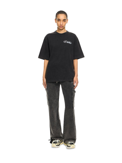 Off-White Off Marker Skate Tshirt Black