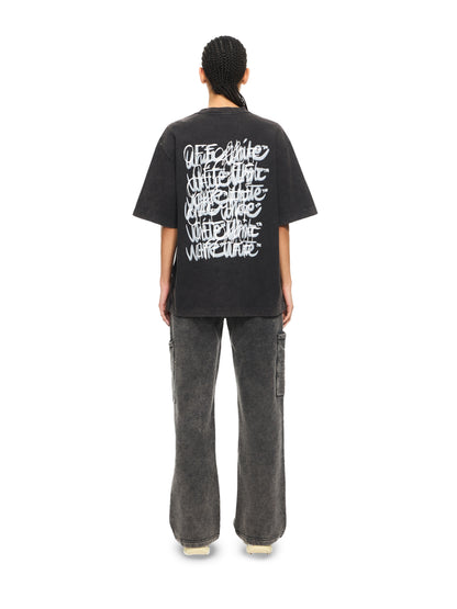 Off-White Off Marker Skate Tshirt Black
