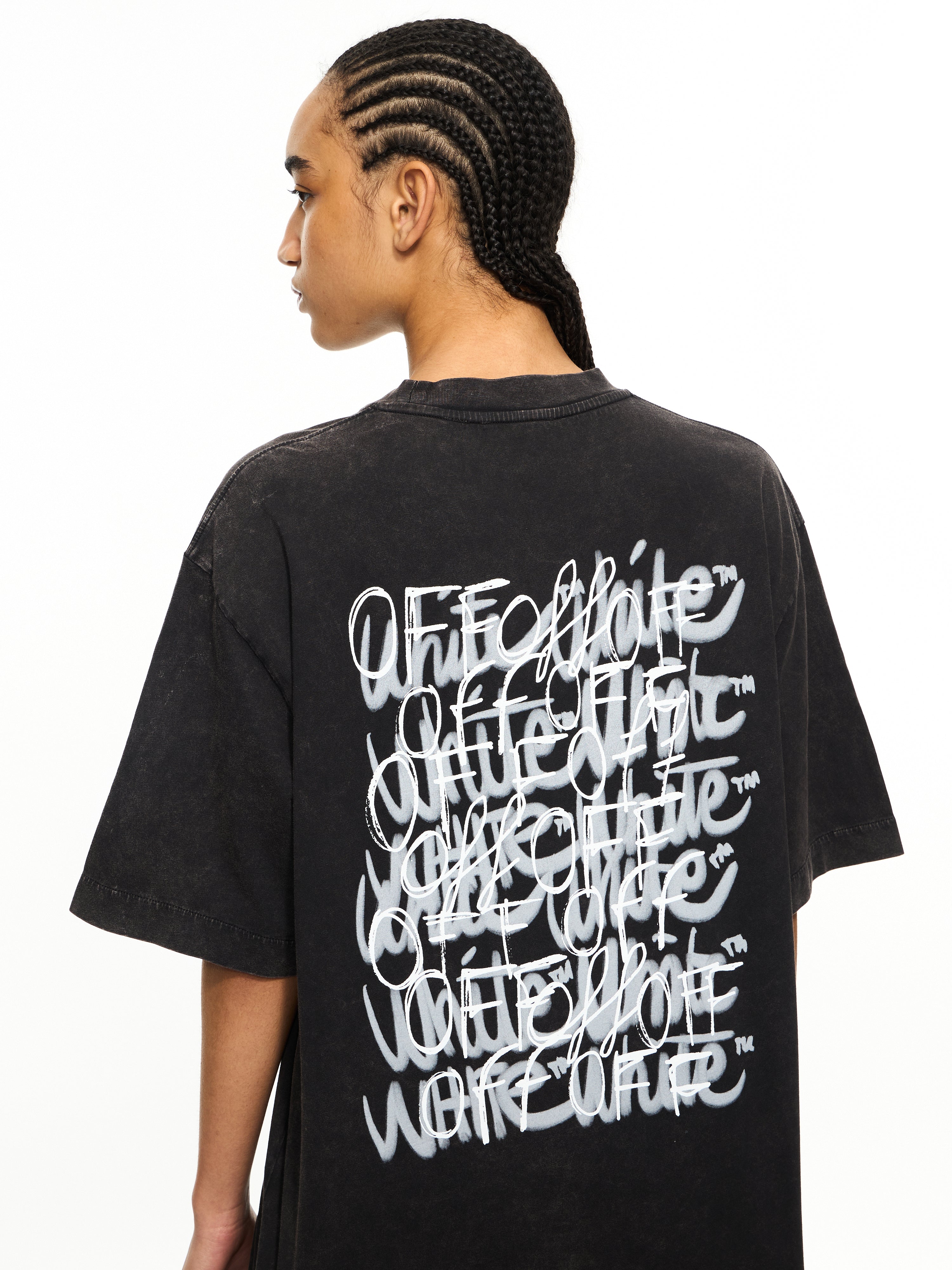 Off-White Off Marker Skate Tshirt Black