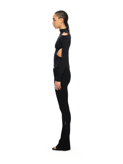 Off-White Sleek Meteor Longsleeved Top Black