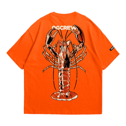 ORANGE LOBSTERS T-SHIRT