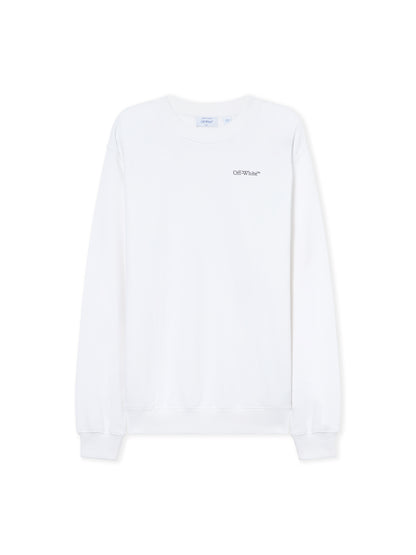 Off-White Arrow Glowing Flower Sweatshirt