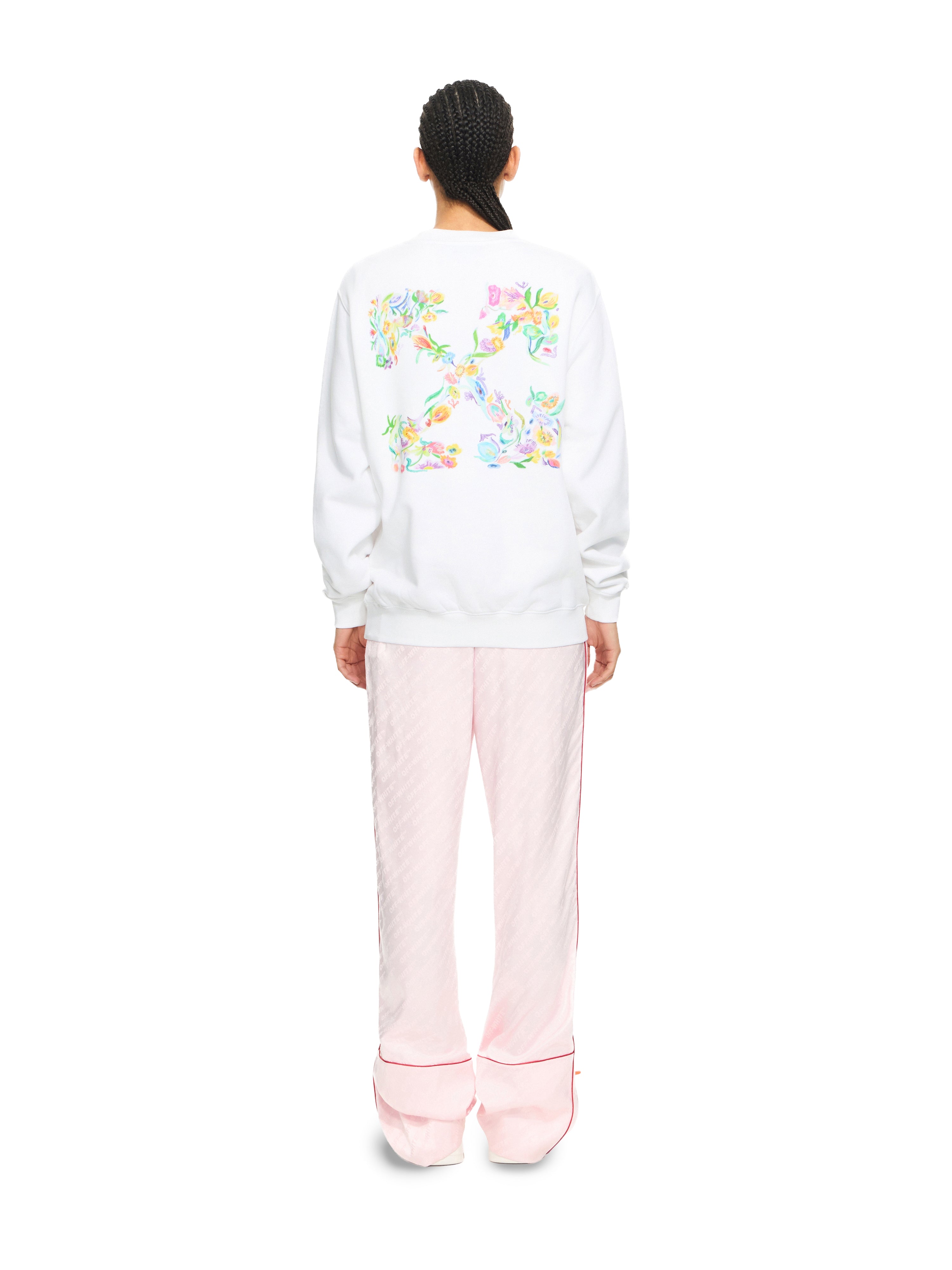Off-White Arrow Glowing Flower Sweatshirt