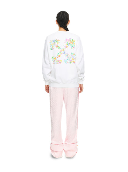 Off-White Arrow Glowing Flower Sweatshirt