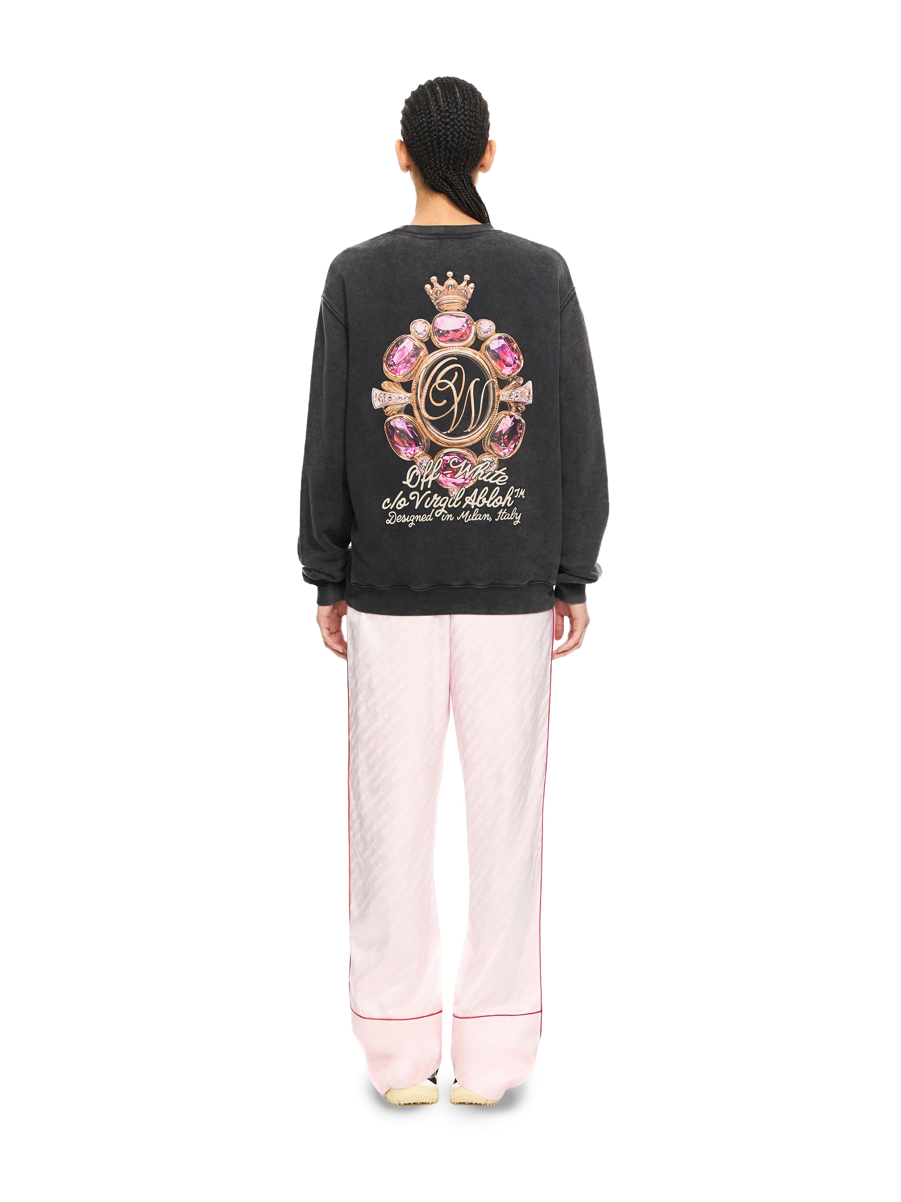 Off-White Royal Jewels Sweatshirt Black