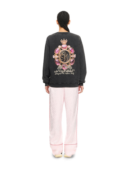 Off-White Royal Jewels Sweatshirt Black