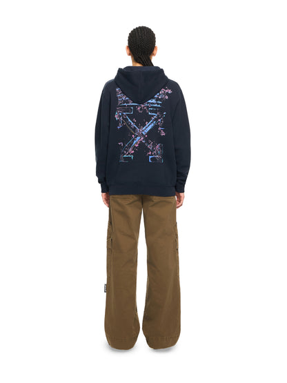 Off-White Dripped Watercolor Arrow Hoodie