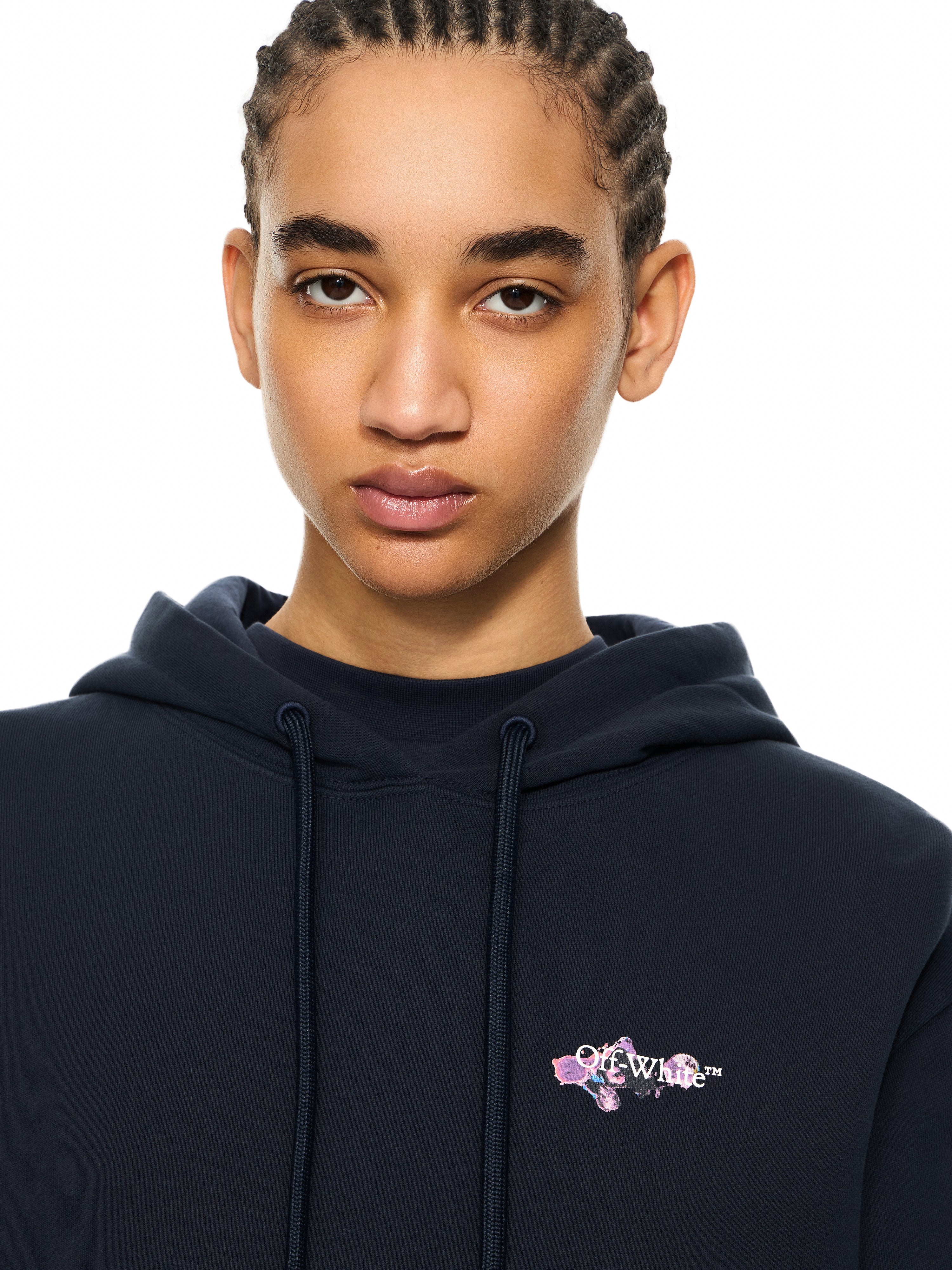 Off-White Dripped Watercolor Arrow Hoodie