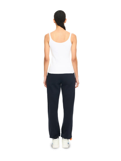 Off-White Royal Patch Cuff Sweatpants Red