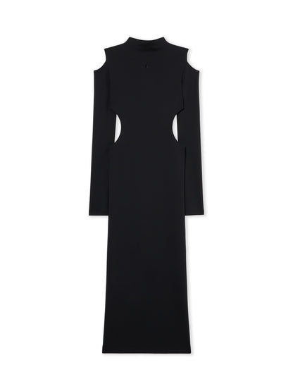 Off-White Sleek Meteor Dress Black