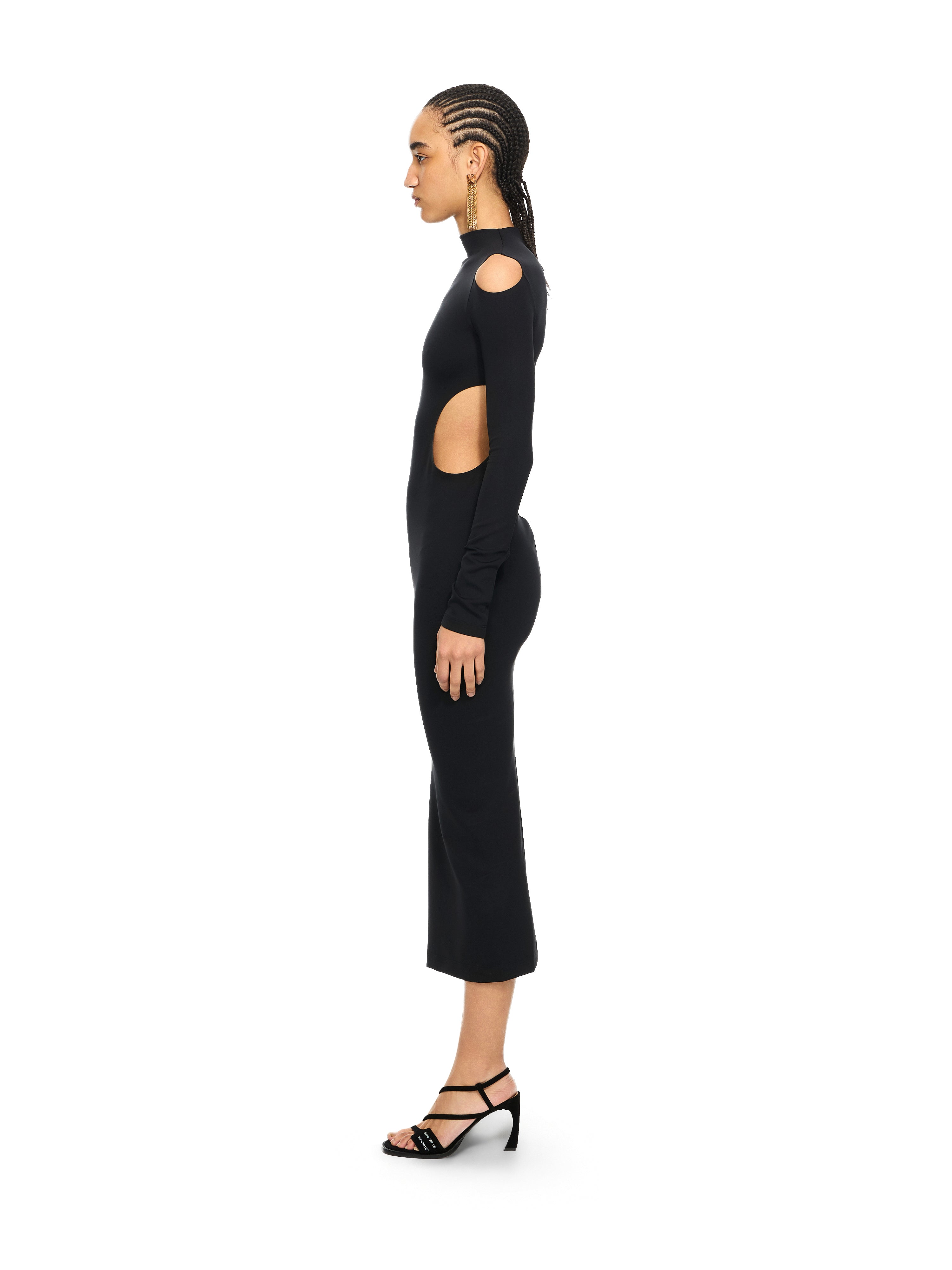 Off-White Sleek Meteor Dress Black