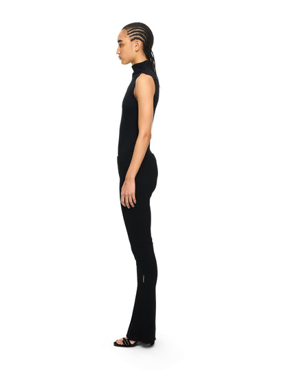 Off-White Off Stamp Ribbed Bodysuit Black