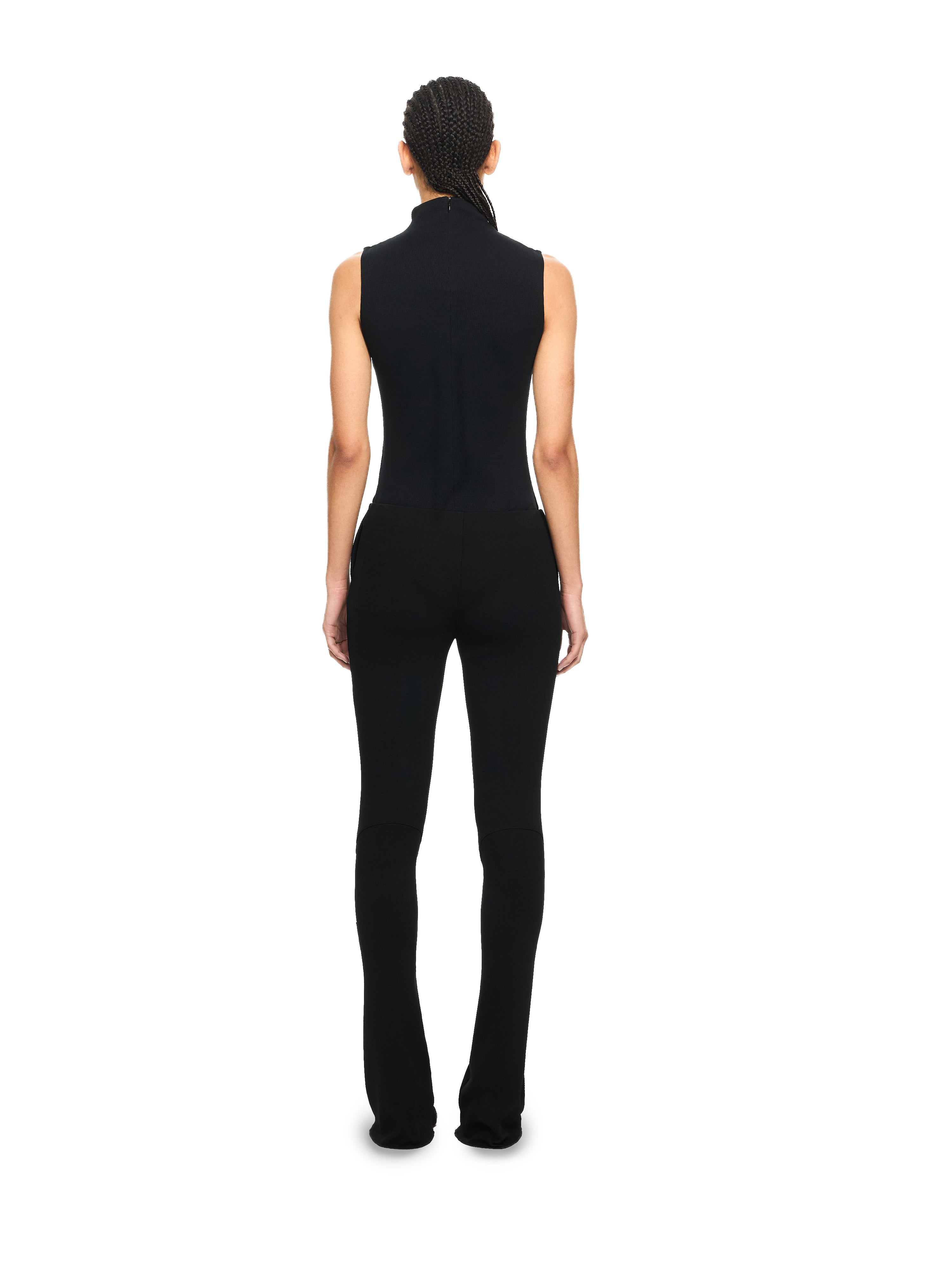 Off-White Off Stamp Ribbed Bodysuit Black
