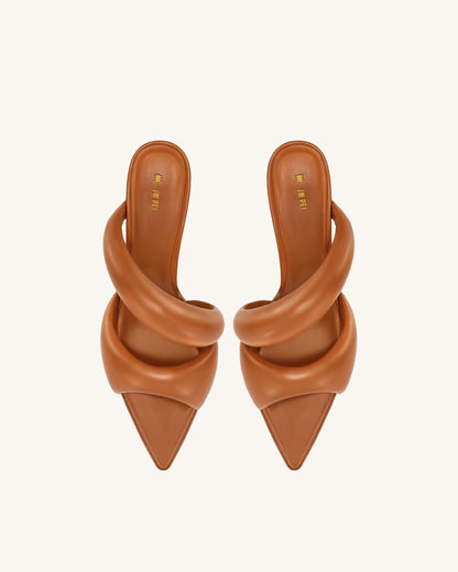 Jw Pei Sara Mule Caramel Brown