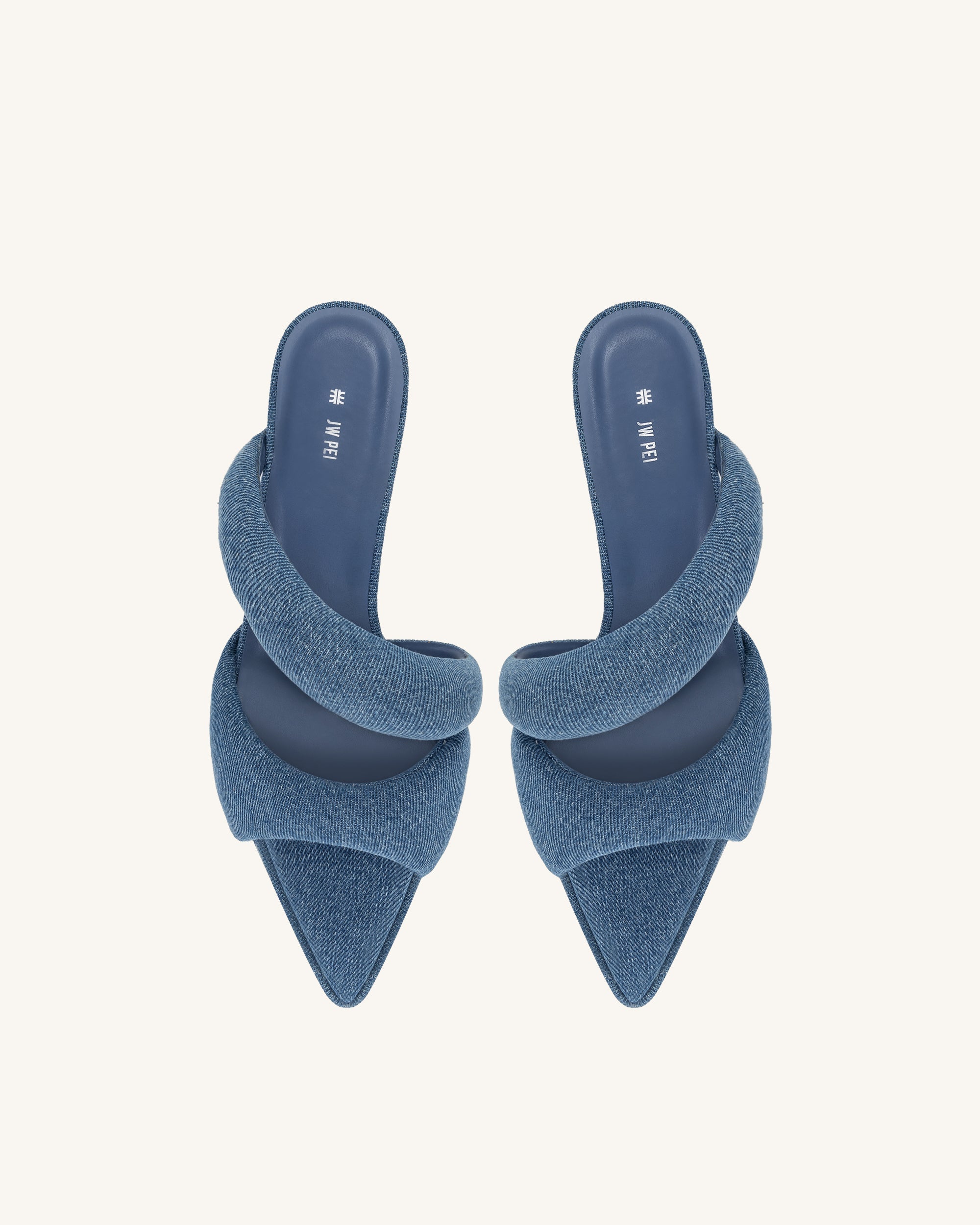 Jw Pei Sara Mule Denim Blue