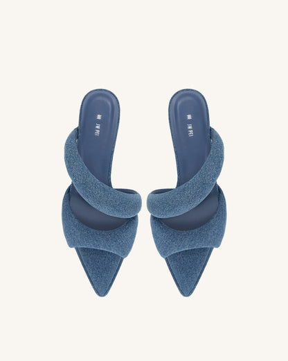 Jw Pei Sara Mule Denim Blue