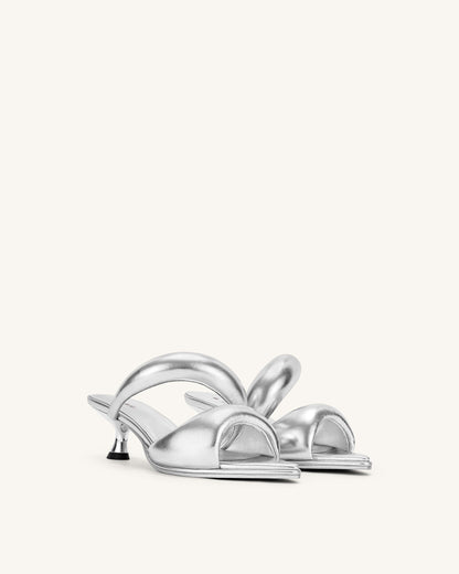 Jw Pei Sara Mule Silver