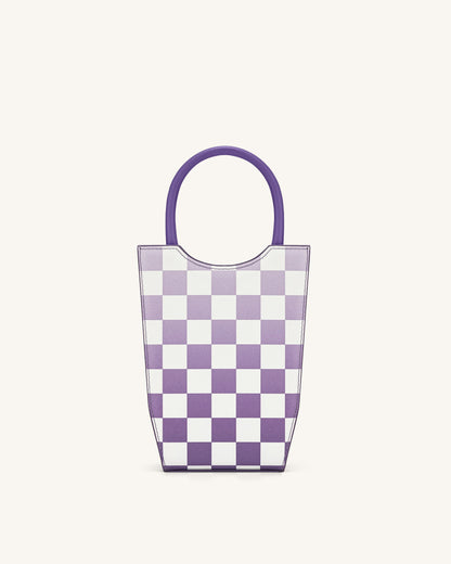 Jw Pei Fei Gradient Checkerboard Phone Bag Purple