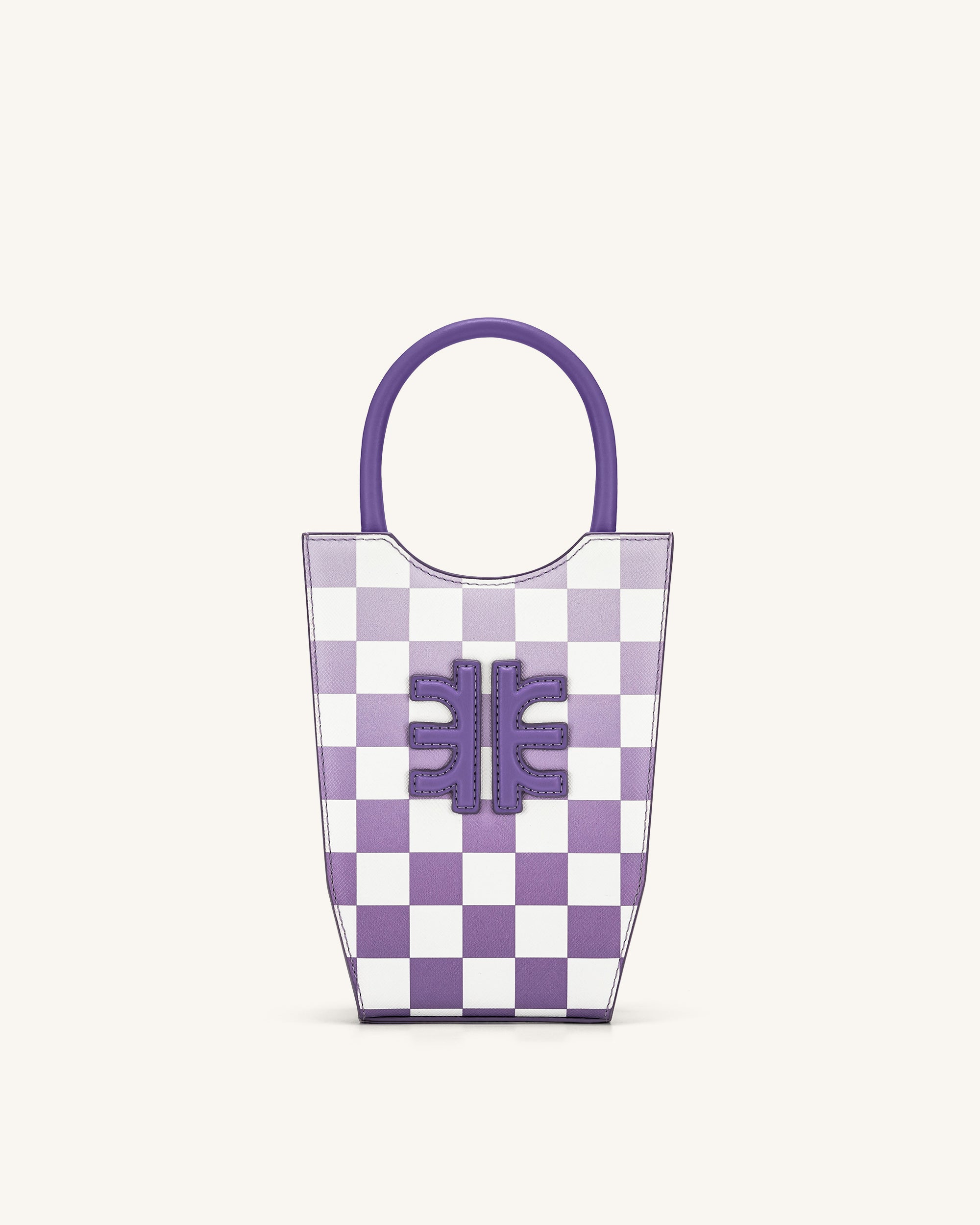 Jw Pei Fei Gradient Checkerboard Phone Bag Purple