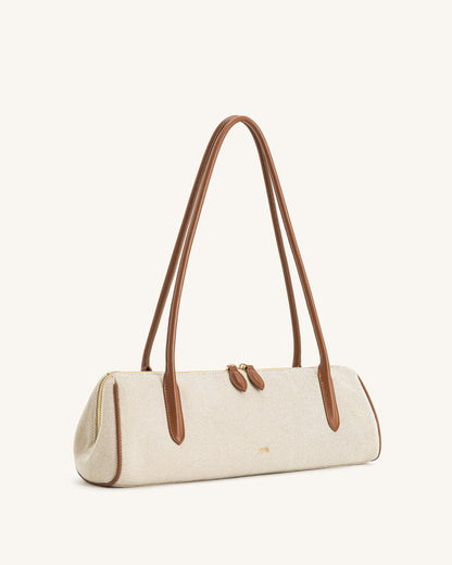 Jw Pei Nova Shoulder Bag Brown Canvas
