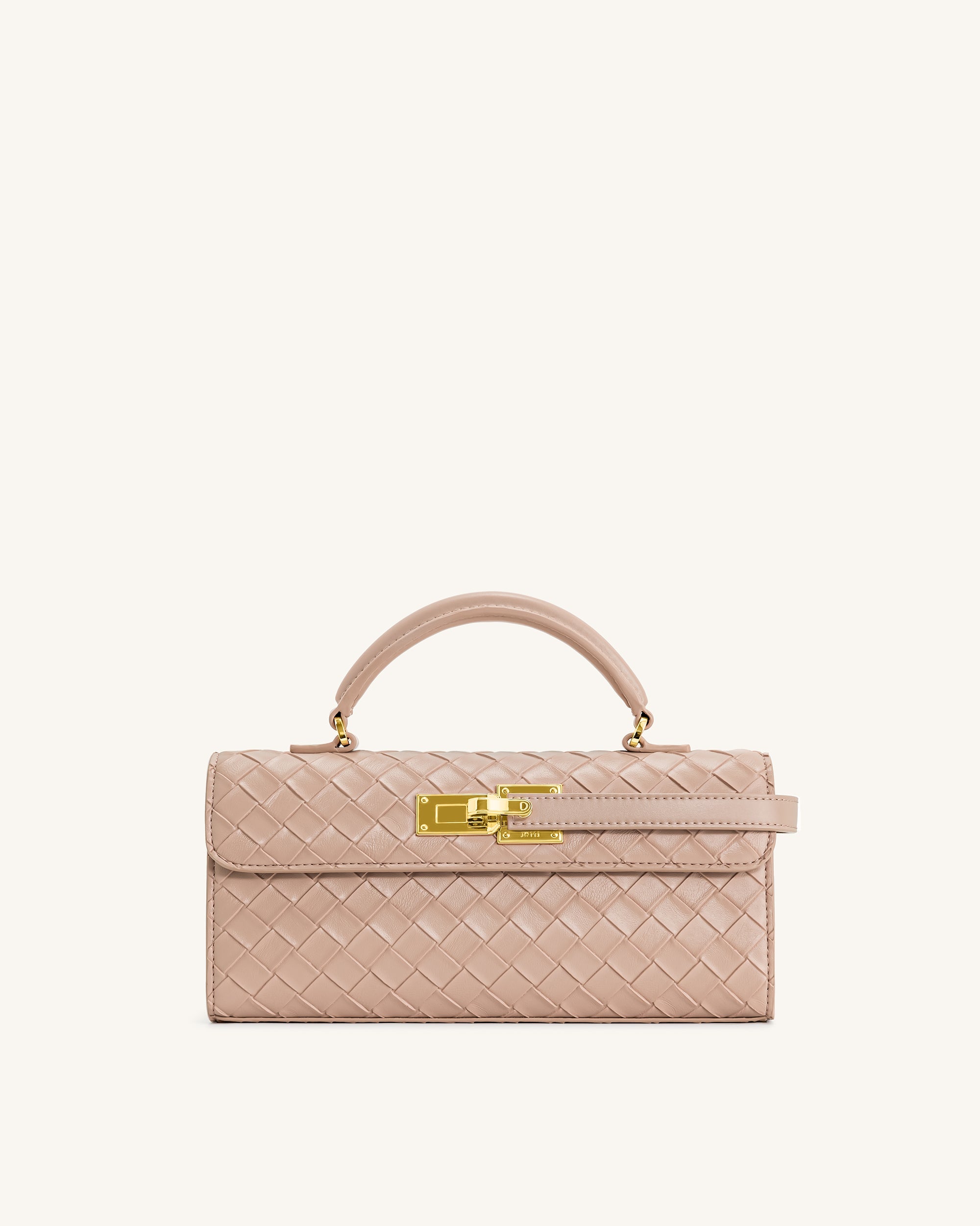 Jw Pei Keyla Weave Texture Top Handle Bag Pink