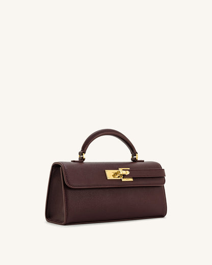 Jw Pei Keyla Top Handle Bag Deep Burgundy