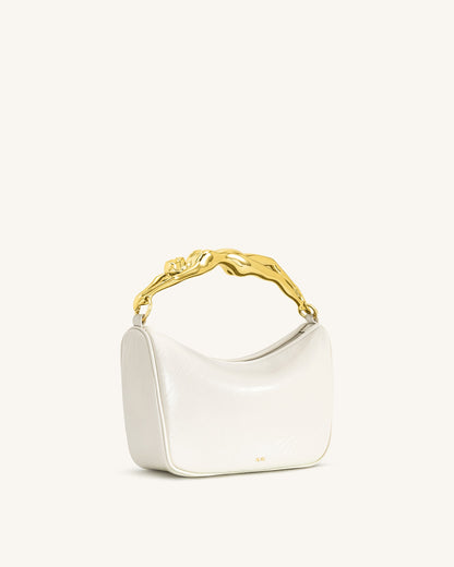 Jw Pei Jenny Human Shaped Handle Handbag White