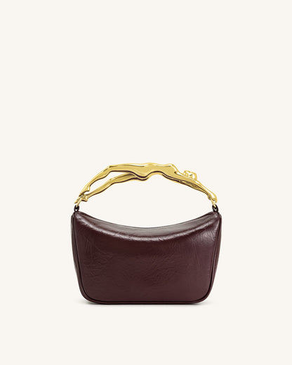 Jw Pei Jenny Human Shaped Handle Handbag Deep Burgundy
