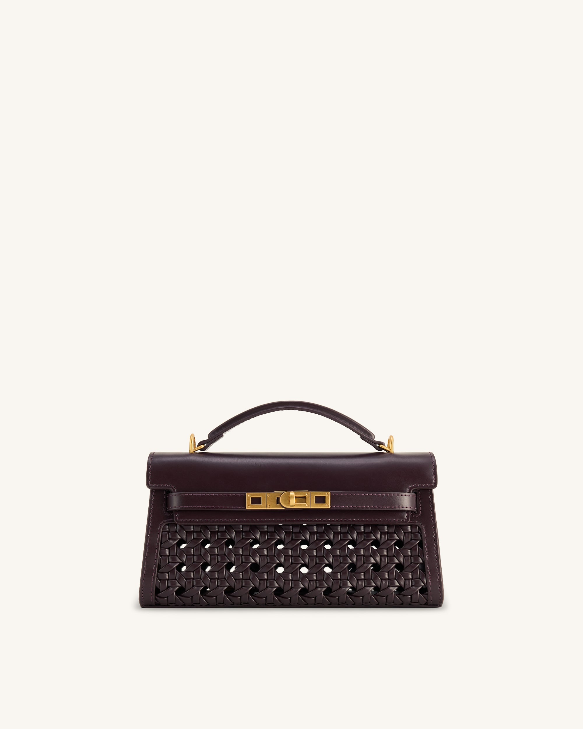 Jw Pei Noor Top Handle Bag Dark Red